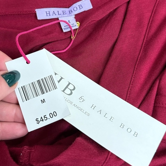 HB by Hale Bob Berry Modal T-Shirt Sleep Dress, Medium - Picture 7 of 9